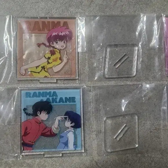 [BUNJANG] Ranma 1/2 Acrylic Stand Set (4 Types) / 란마 1/2 아크릴 스탠드 4종 세트