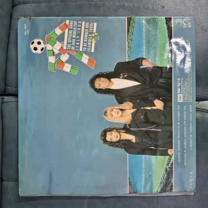 [BUNJANG] Giorgio Moroder Project 1990 World Cup Official Theme Song LP / 조르지오 모로더 프로젝트 1990 월드컵 공식 주제가 LP