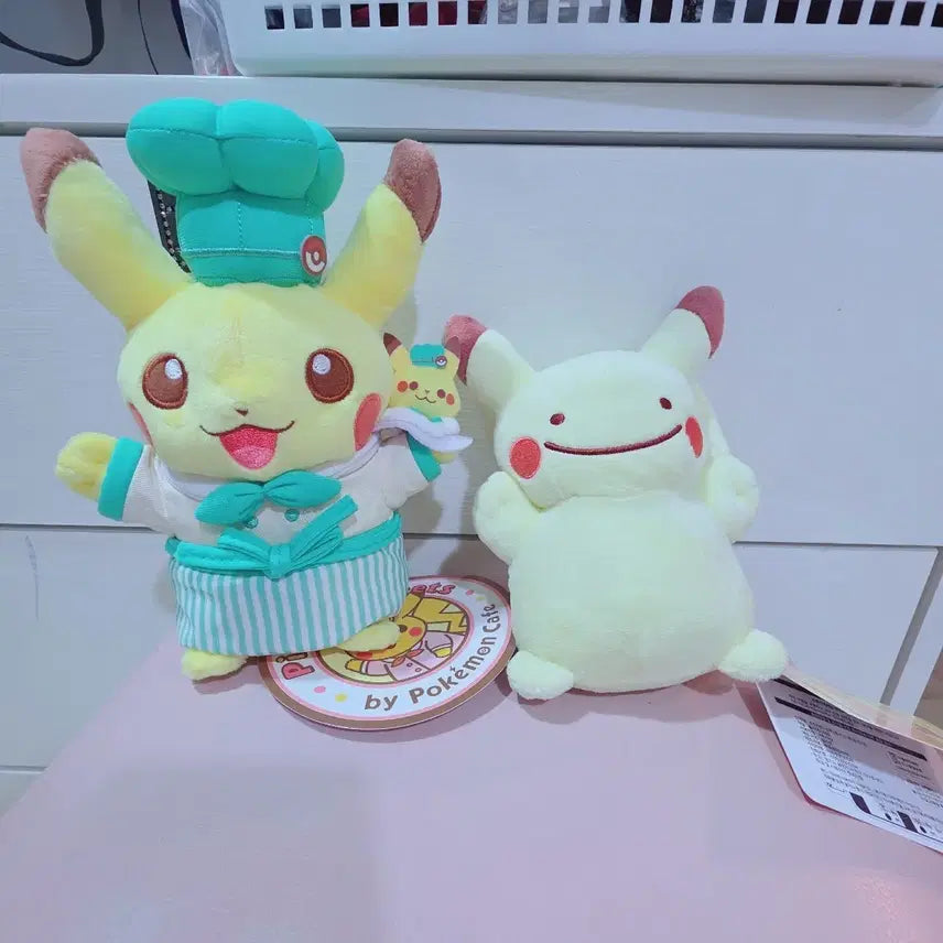 [BUNJANG] Pokemon Cafe Limited Pastry Pikachu Plush / 일본 포켓몬카페 한정 파티쉐 피카츄