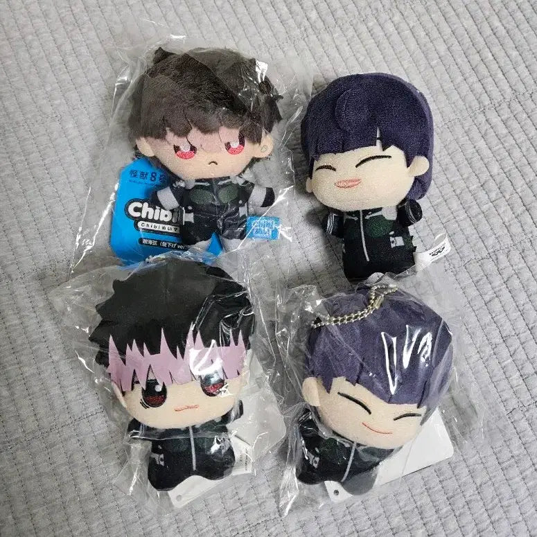 [BUNJANG] Kaiju No. 8 Narumi &amp; Hoshina Chibi Plush Bundle Set / 괴수8호 나루미, 호시나 누이 일괄 판매