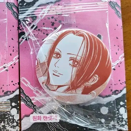 [BUNJANG] Toonique Nana Collab Original Art Can Badge / 투니크 나나 콜라보 카페 원화 캔뱃지 판매