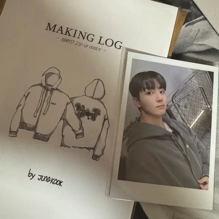 [SOLD OUT] 방탄소년단 정국 후드 팔아요 ARMYST 그레이 XL