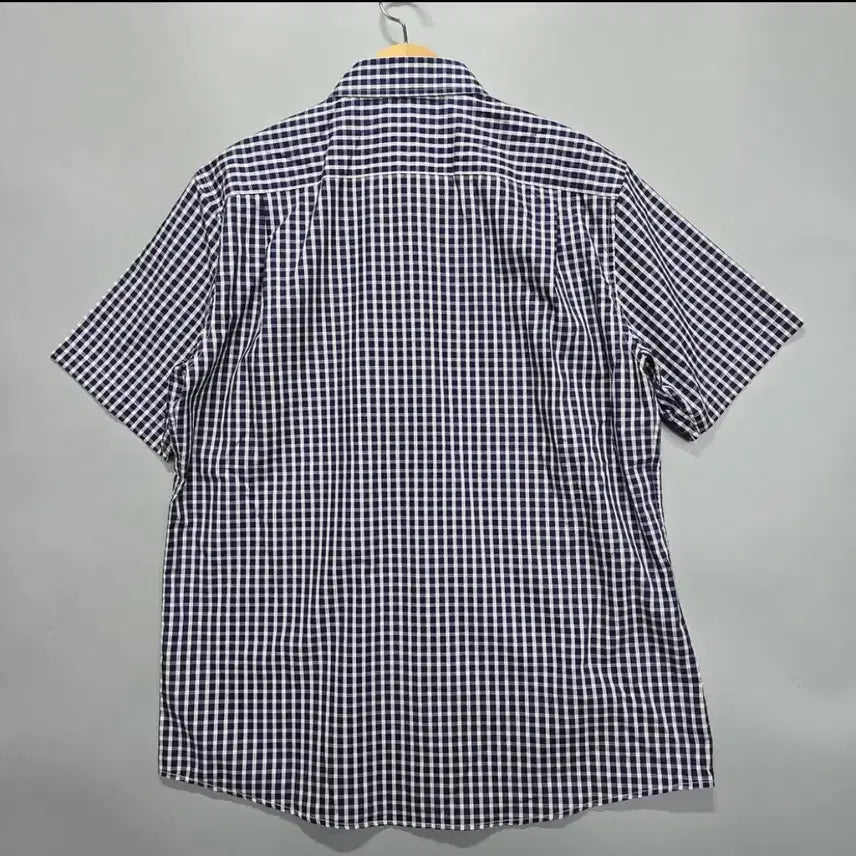 [SOLD OUT] 마에스트로 체크 반팔 셔츠
