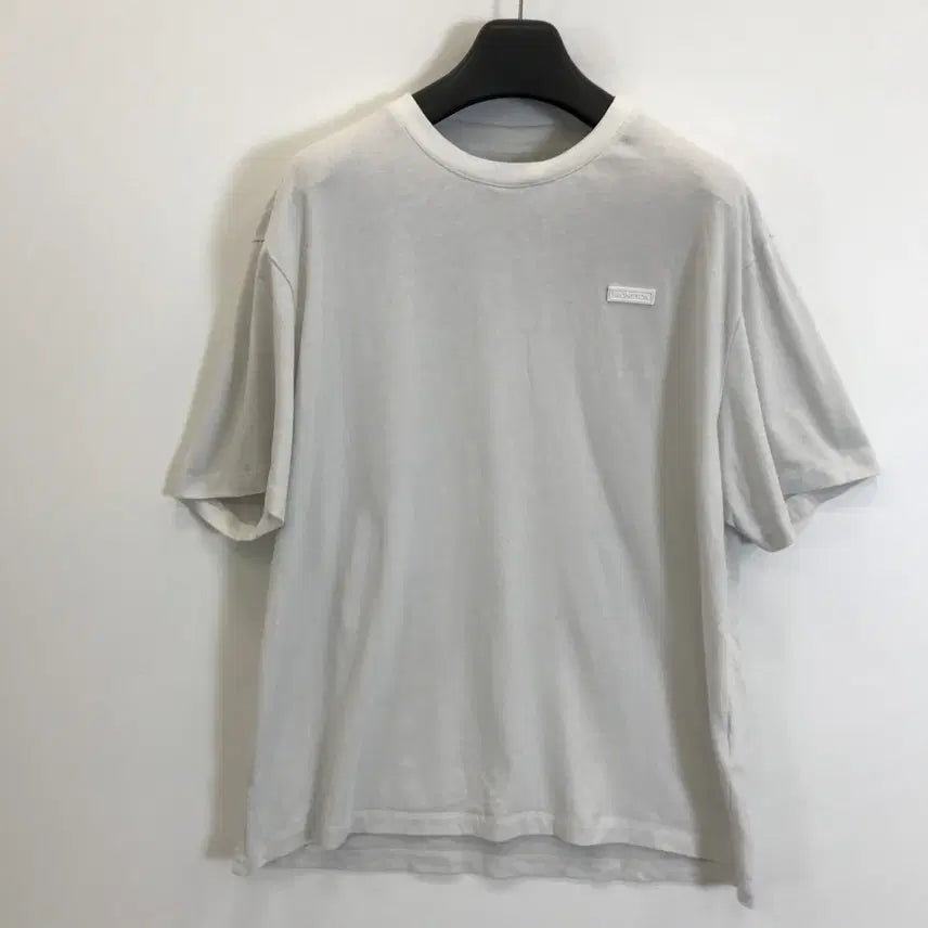 [BUNJANG] Brompton London White Cotton Blend T-Shirt XL / 브롬톤런던 화이트 티셔츠 [XL]