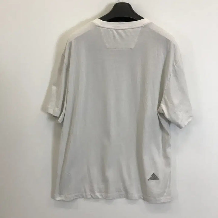 [BUNJANG] Brompton London White Cotton Blend T-Shirt XL / 브롬톤런던 화이트 티셔츠 [XL]