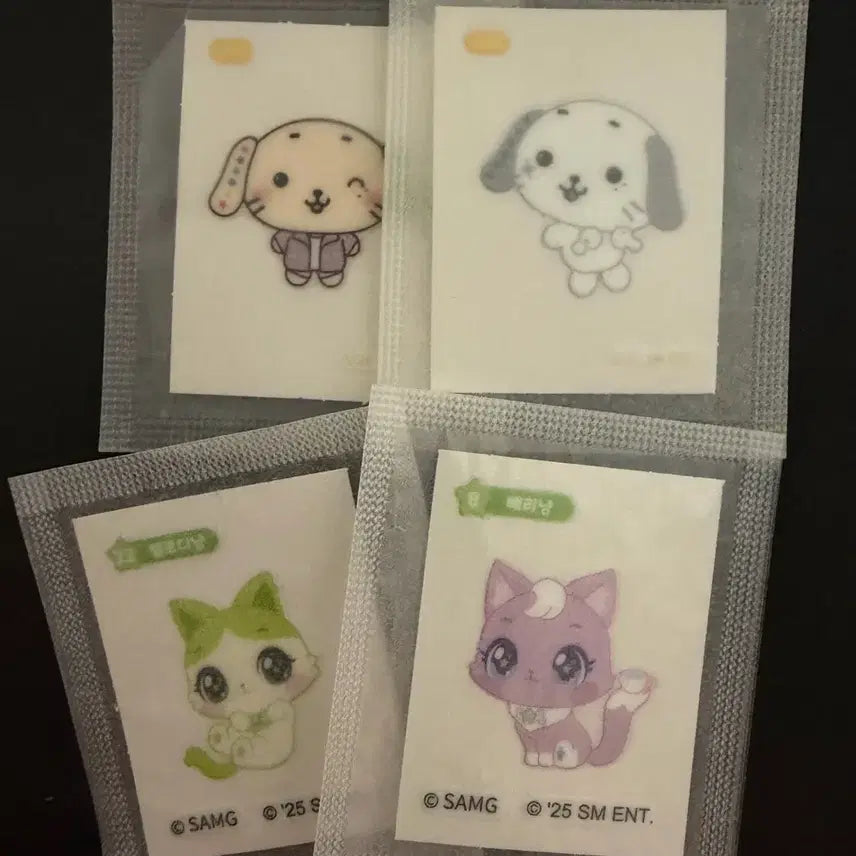 [BUNJANG] NCT WISH Wishdol Pongshin Wang Jelly Sticker Bundle Set / (일괄) nct위시 위시돌 퐁신왕젤리 띠부실 위시캣 띠부실 스티커
