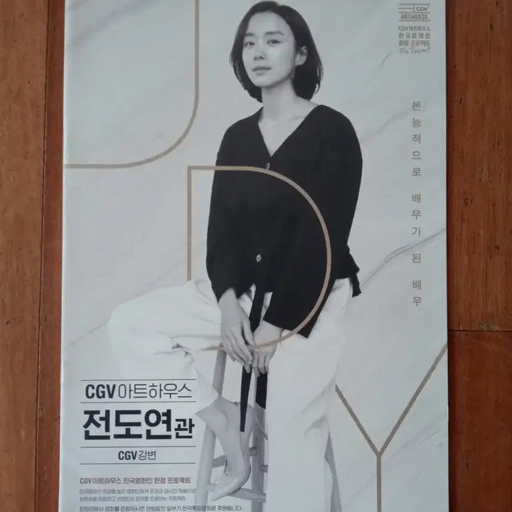 [BUNJANG] Jeon Do-yeon "Jeon Do-yeon Hall" Commemorative Pamphlet / 영화팜플렛 전도연  cgv 전도연관 기념 팜플렛  전단지 포스터