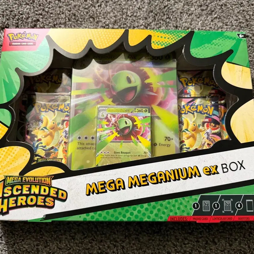 [BUNJANG] Pokemon TCG Ascended Heroes Mega Meganium EX (North American Edition) Card / 북미 어센디드 히어로즈 메가 메가니움 EX