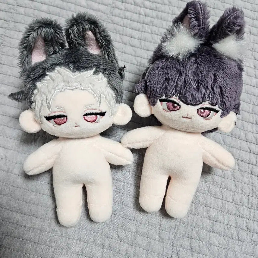 [BUNJANG] Kaiju No. 8 Narumi &amp; Hoshina 10cm Plush Doll Bundle Set / 괴수8호 나루미, 호시나 속성 10cm 솜인형 일괄