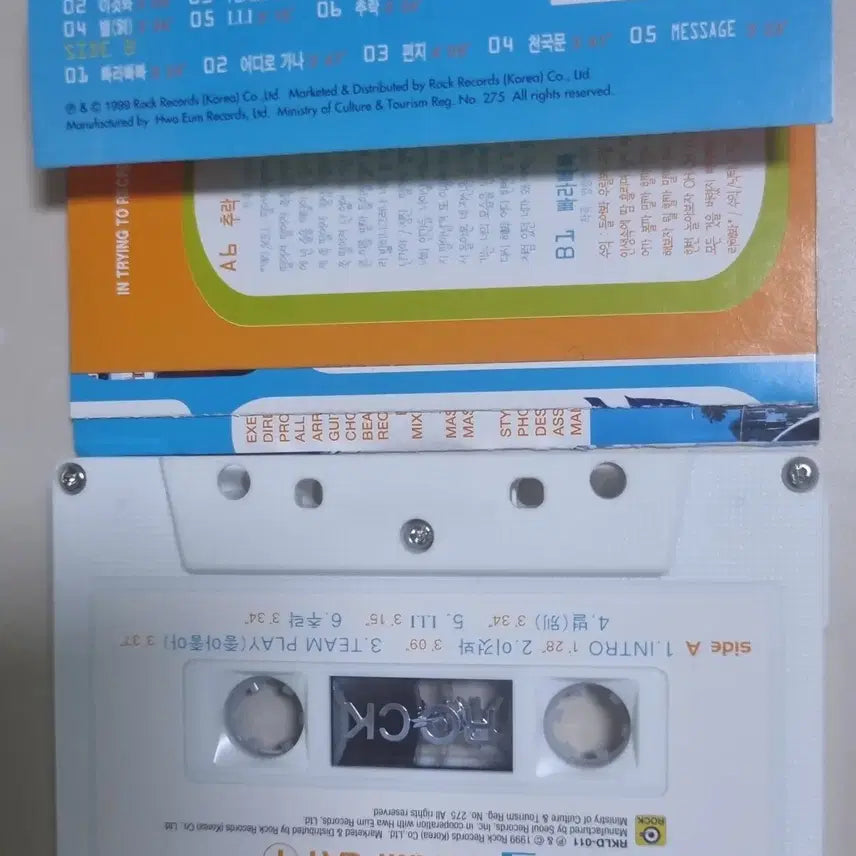 [BUNJANG] TEAM 1st Album (Unsealed Cassette Tape) Yoon Gun / TEAM 1집 (개봉 카세트테이프) 윤건