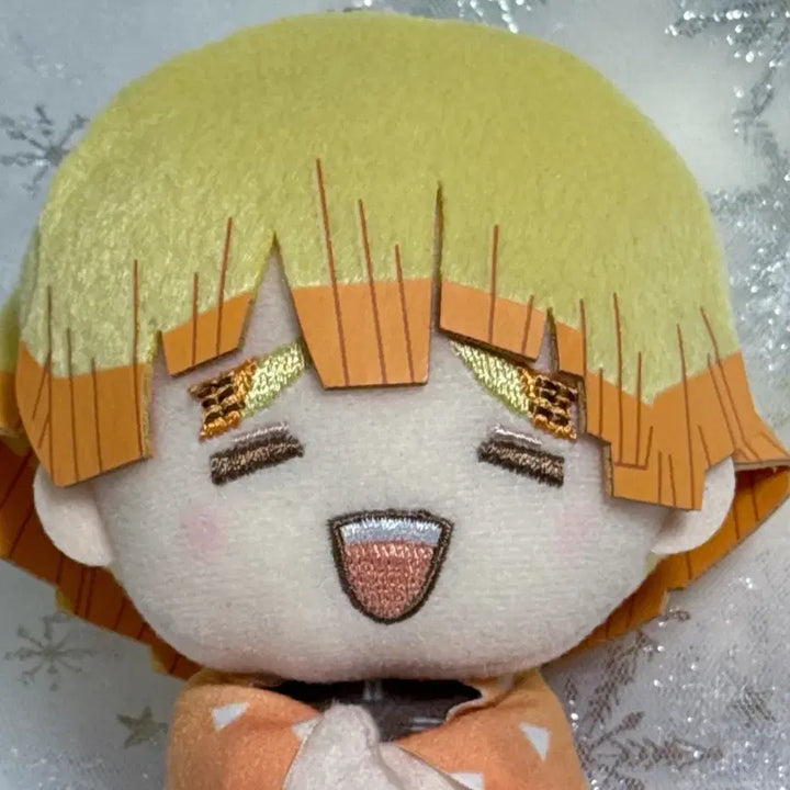 [BUNJANG] Demon Slayer Zenitsu Agatsuma POHOTTO Plush Doll / 귀멸의 칼날 젠이츠 포훗토 누이 인형