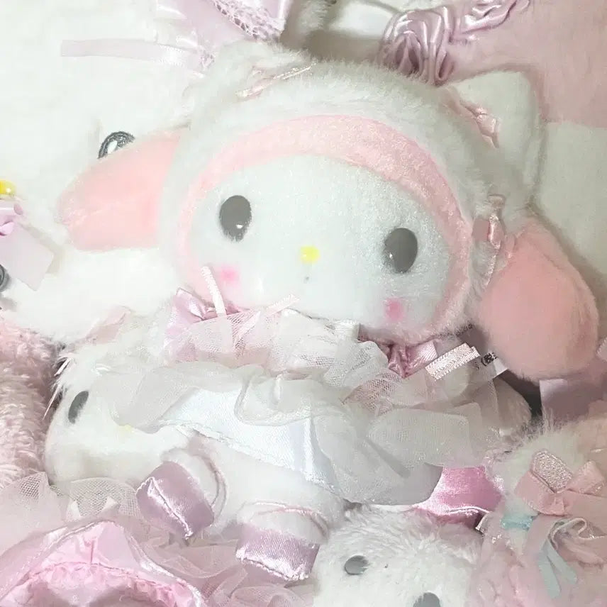 [BUNJANG] Sanrio My Melody Shironeko Mascot / 산리오 마이멜로디 시로네코 마스코트