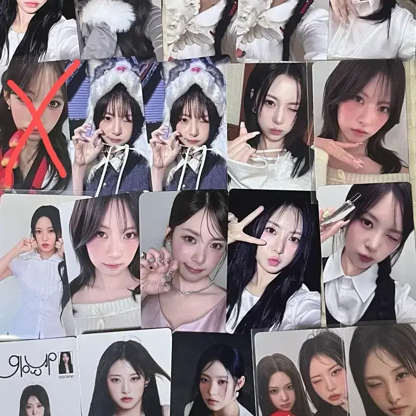[BUNJANG] LeSserafim Re:Verse Album Photocard Bundle Set / 일괄 리센느 리브 앨범 포카 미공포