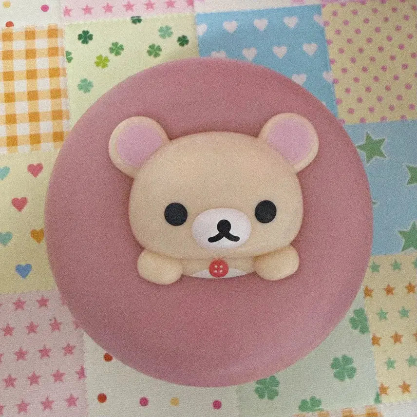 [BUNJANG] Rilakkuma Korilakkuma Donut Storage Box / 코리락쿠마 도넛 보관함