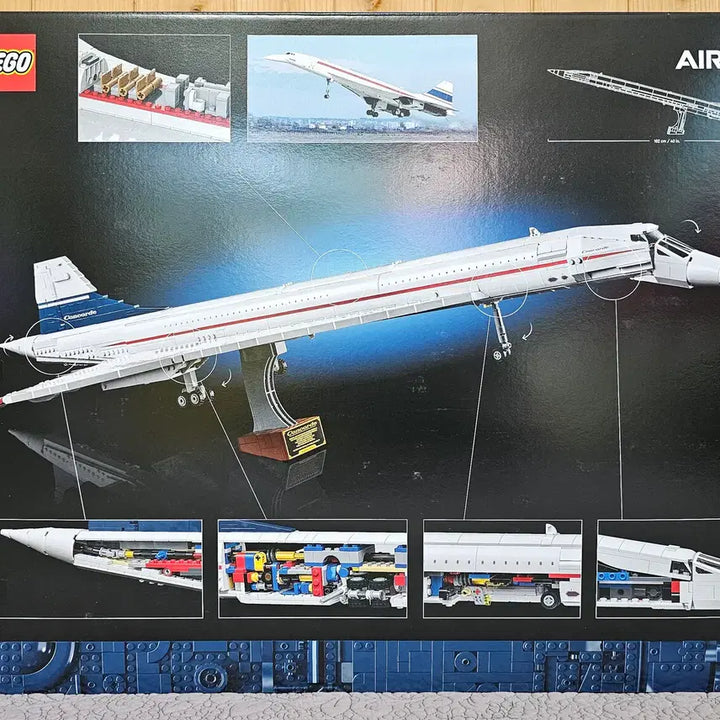 [BUNJANG] LEGO Icons Concorde (10318) with BTS Dynamite (21339), Ninjago (30650), and Christmas Ornament (5007518) Sets / 레고 콩코드 (10318) 외