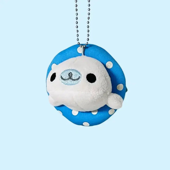 [BUNJANG] Vintage Tube Mamegoma Doll Keyring / [고전] 튜브 마메고마 인형 키링