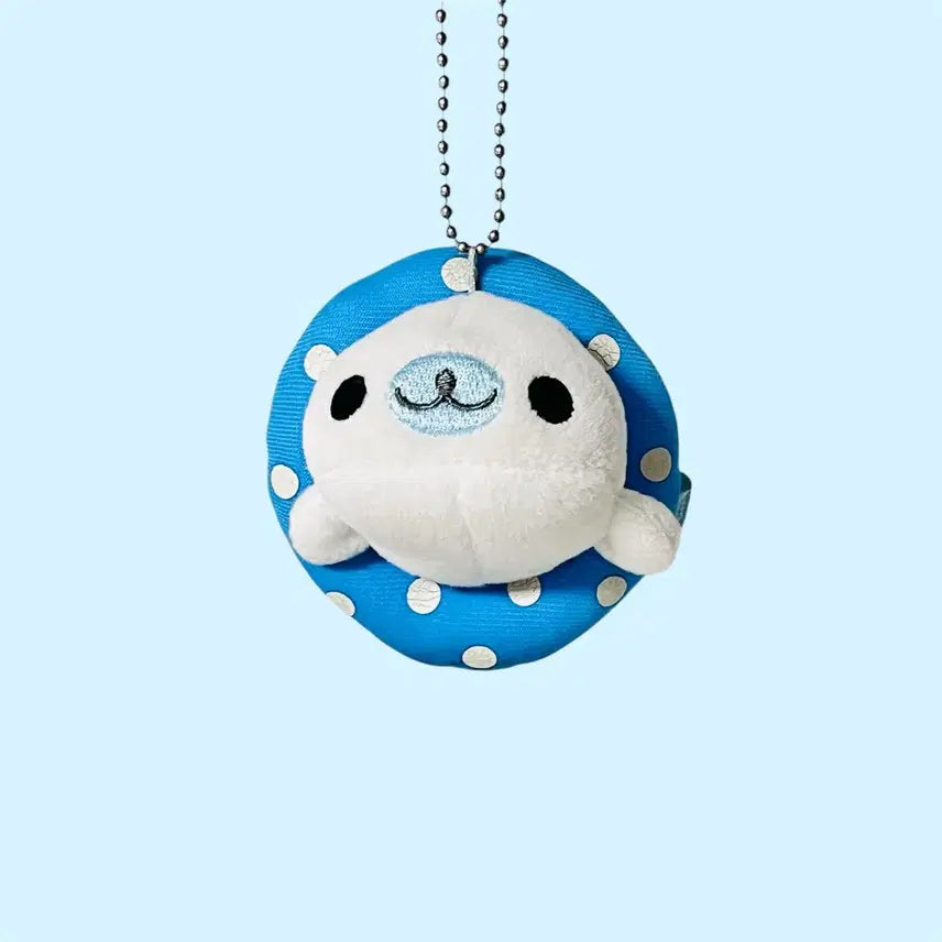 [BUNJANG] Vintage Tube Mamegoma Doll Keyring / [고전] 튜브 마메고마 인형 키링