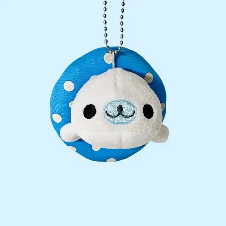 [BUNJANG] Vintage Tube Mamegoma Doll Keyring / [고전] 튜브 마메고마 인형 키링