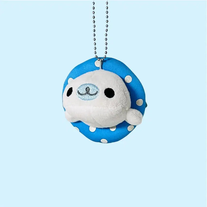 [BUNJANG] Vintage Tube Mamegoma Doll Keyring / [고전] 튜브 마메고마 인형 키링