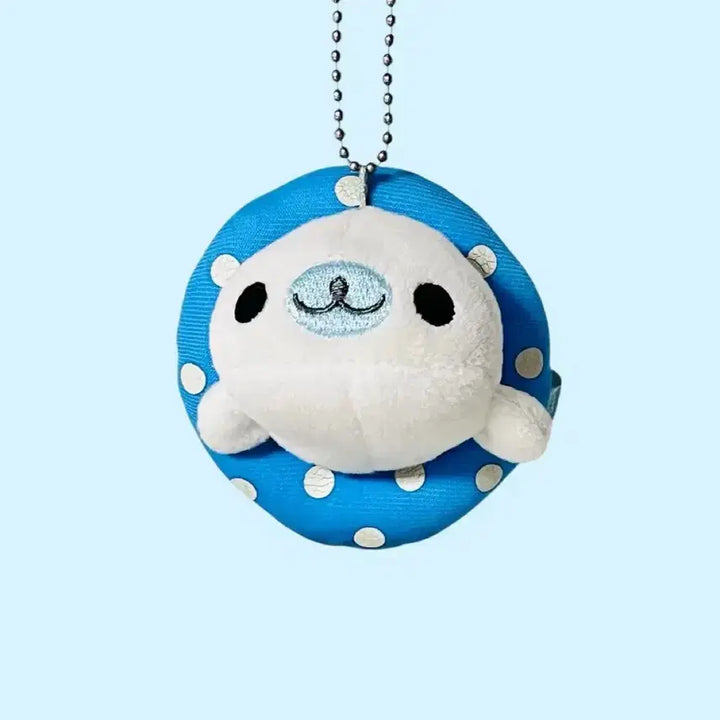 [BUNJANG] Vintage Tube Mamegoma Doll Keyring / [고전] 튜브 마메고마 인형 키링