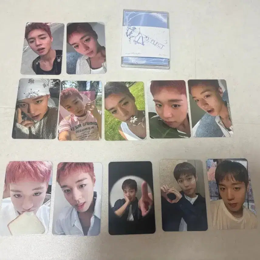 [BUNJANG] Park Jihoon Fanmeeting MD Bundle Set / 박지훈 뽑봉, 포카 팬미팅 같은자리 엠디 일괄판매