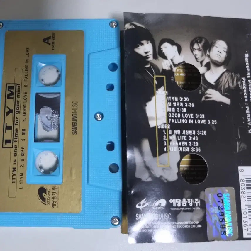 [BUNJANG] 1TYM 1st Album Unsealed Cassette Tape / 원타임 1집 (개봉 카세트테이프)