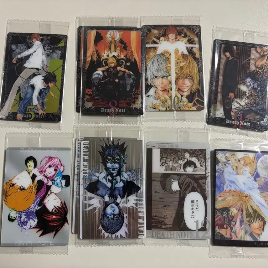 [BUNJANG] Death Note Wafer Card Bundle Set / 데스노트 웨하스 10장 일괄