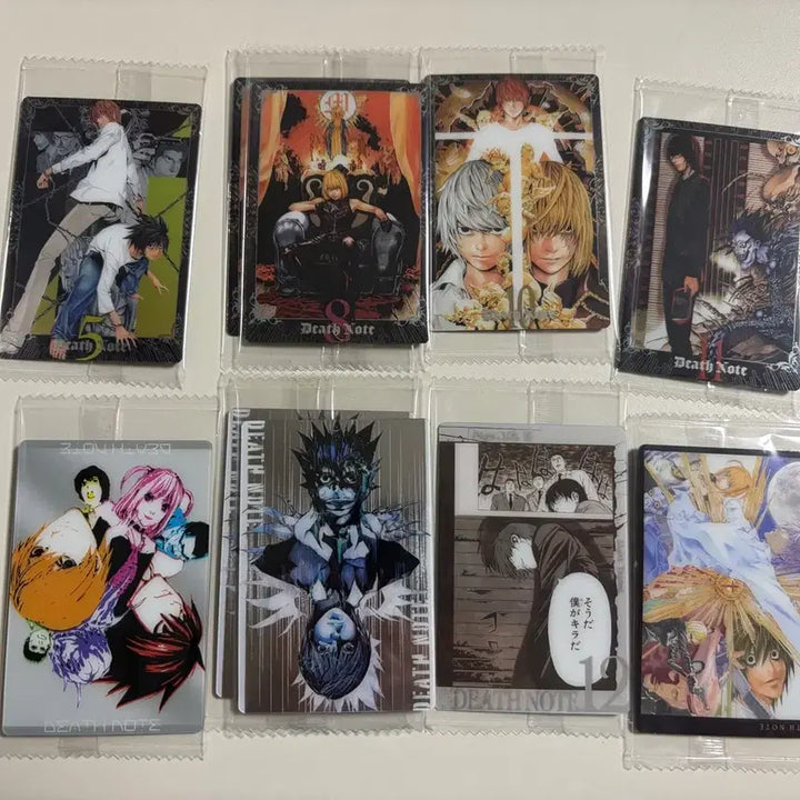 [BUNJANG] Death Note Wafer Card 10-Card Bundle Set / 데스노트 웨하스 10장 일괄