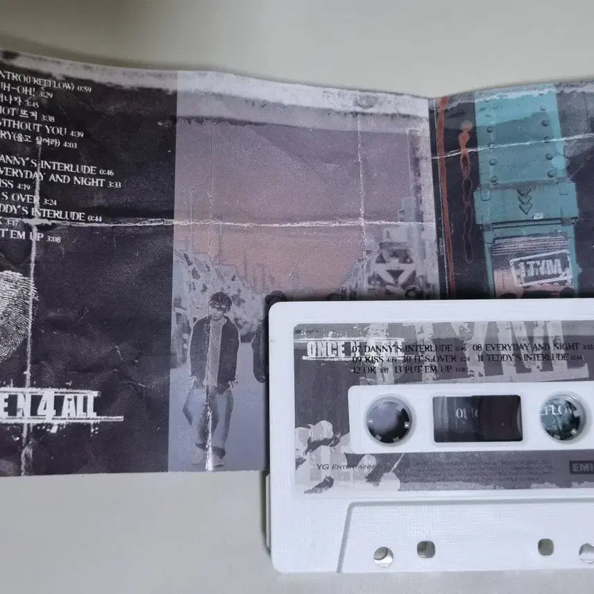 [BUNJANG] 1TYM 4th Album "Hot &amp; Wild" Unsealed Cassette Tape / 원타임 4집 / 핫 뜨거 (개봉 카세트테이프)