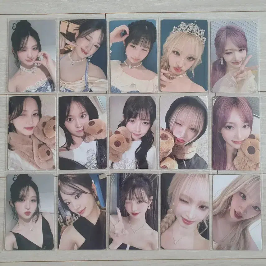 [BUNJANG] IVE LOVE DIVE Lucky Draw Photocard POB Bundle Set / 아이브 이즈위 럭드 포카 폴라 미공포 세트 일괄 판매