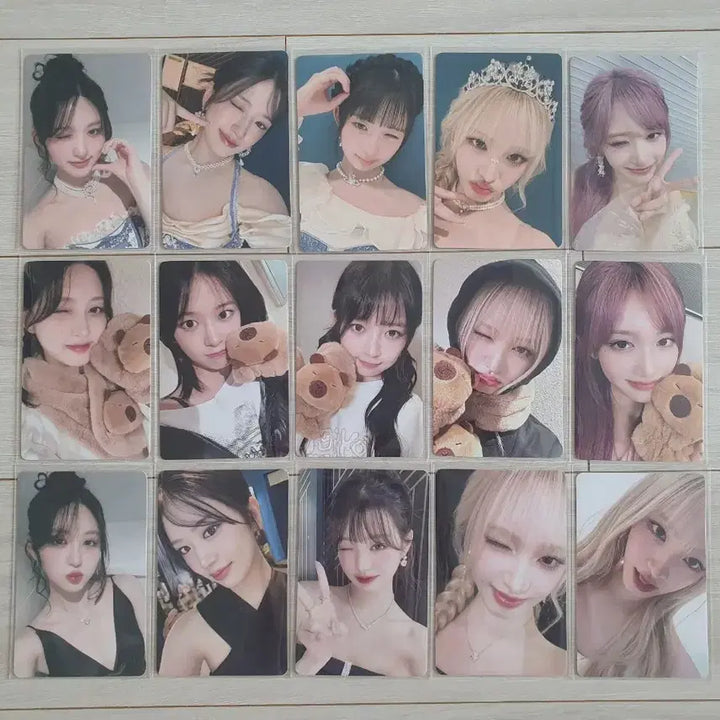 [BUNJANG] IVE LOVE DIVE Lucky Draw Photocard POB Bundle Set / 아이브 이즈위 럭드 포카 폴라 미공포 세트 일괄 판매