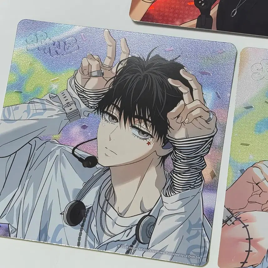 [BUNJANG] Sparkles Resin Stage "Yaho Chup" Yoon Seungho Bundle Set - Direct Cam Postcards / (일괄) 스파클즈 레진스테이지 직캠엽서-야화첩 윤승호, R2R, 시포개