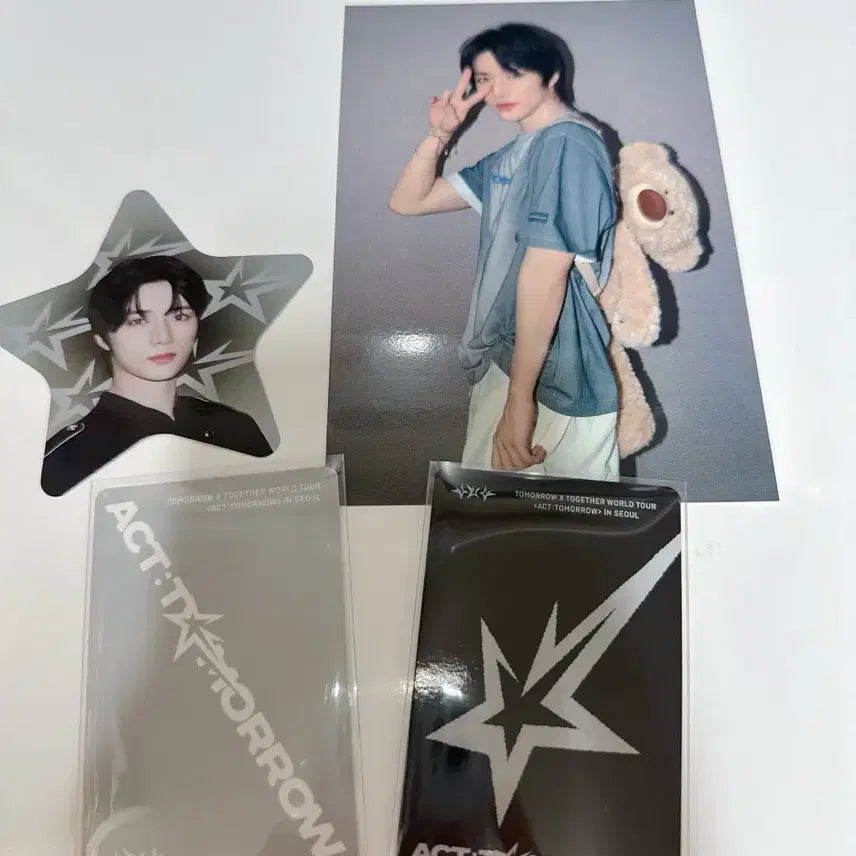 [BUNJANG] TXT Act: Tomorrow Beomgyu Photocard &amp; POB Bundle Set / 투바투 액트 투모로우 범규 포카&amp;특전 일괄