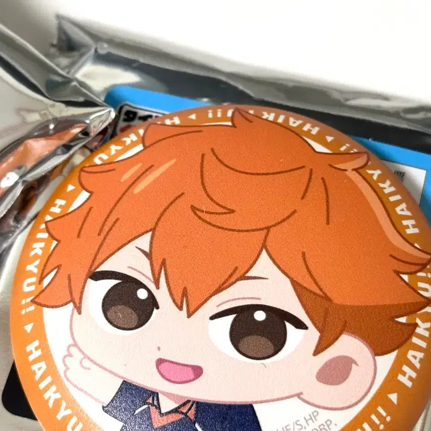 [BUNJANG] Haikyuu!! Taito Kuji F Prize Hinata Shoyo Badge Bundle Set / [새상품/일괄] 하이큐 타이토 쿠지 F상 히나타 캔뱃지 외 2개