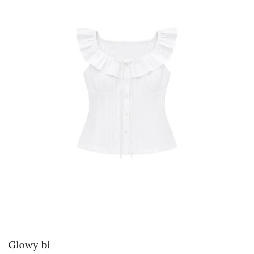 [SOLD OUT] (실사첨부) 플랜트샵 Glowy bl 블라우스 택0 (민주마켓)