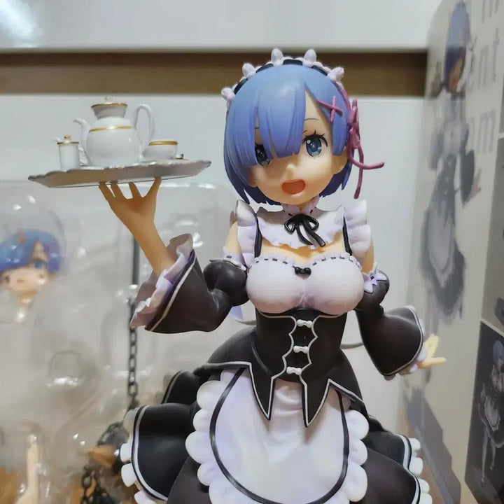 [BUNJANG] Good Smile Re:Zero Rem Figure (Unsealed) / 개봉) 리제로 굿스마일 렘 피규어