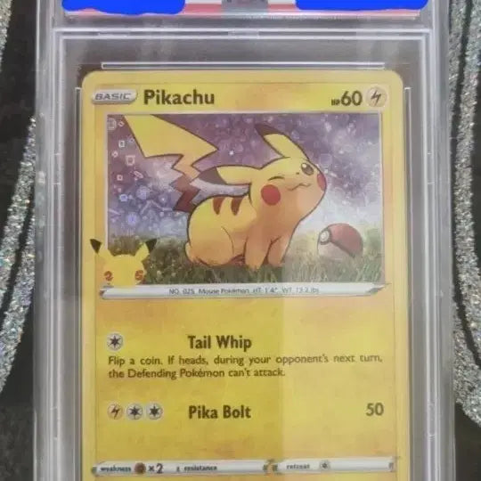 [BUNJANG] Pokemon TCG North American English 25th Anniversary Pikachu PSA 9 / 포켓몬카드 북미 영문판 25주년 기념 피카츄 PSA9 [내용 확인]
