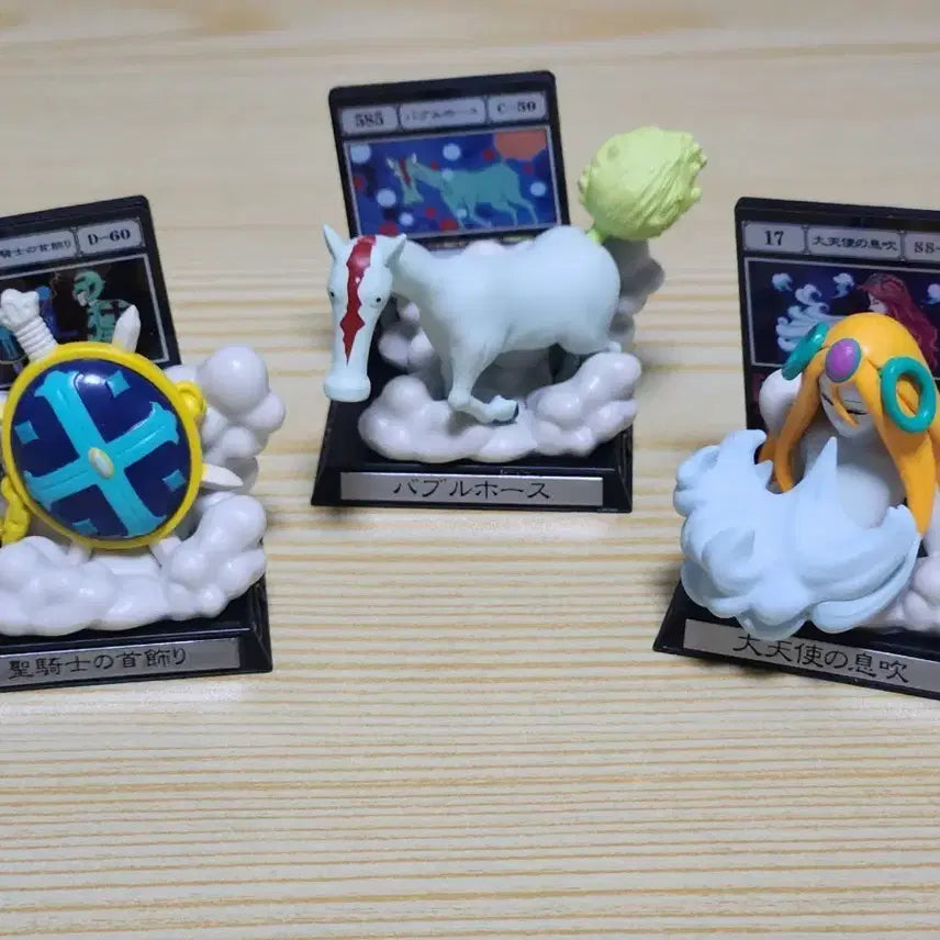 [BUNJANG] Hunter x Hunter Gacha Figures Set / 헌터헌터 가챠 성기사의 목장식/버블호스/대천사의 숨결