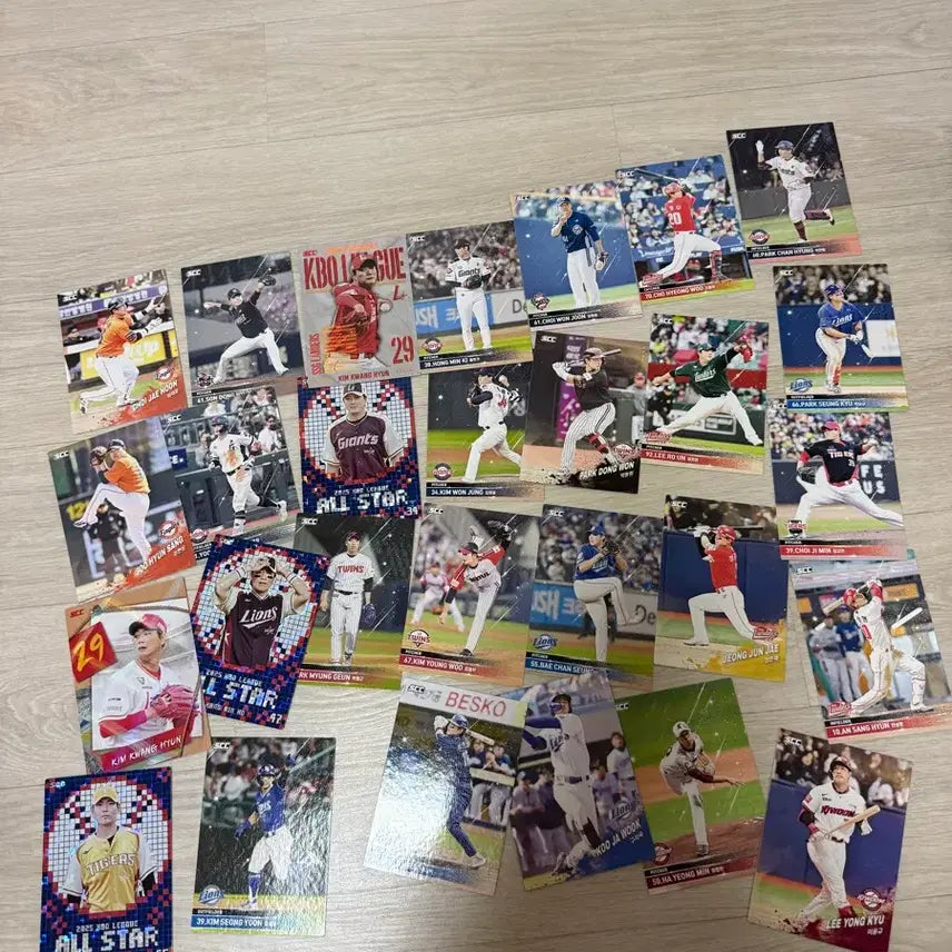 [BUNJANG] Baseball Card Album with Rare Cards / 야구 카드 앨범