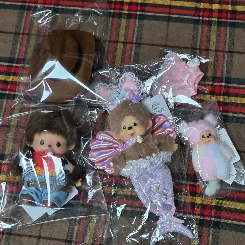 [BUNJANG] Custom Monchhichi Tie-Dye Monchhichi Bundle Set / (이번주만)커스텀 몬치치 해외판 타이다이 몬치치 일괄