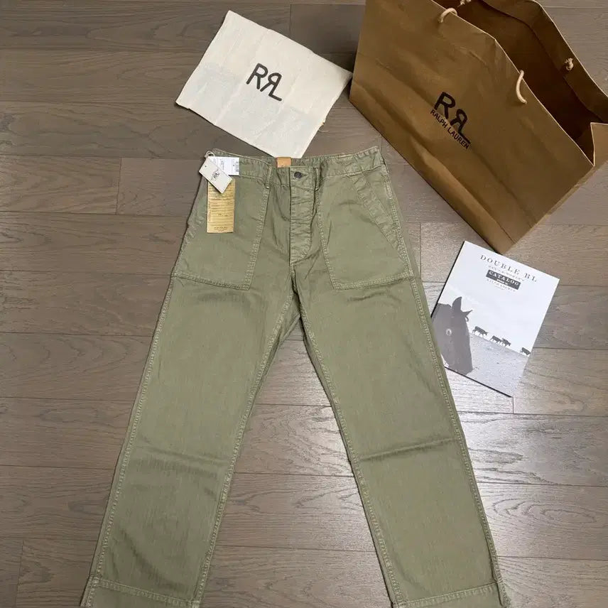 [BUNJANG] RRL Herringbone Fatigue Pants / RRL 더블알엘 헤링본 퍼티그 팬츠 30/30
