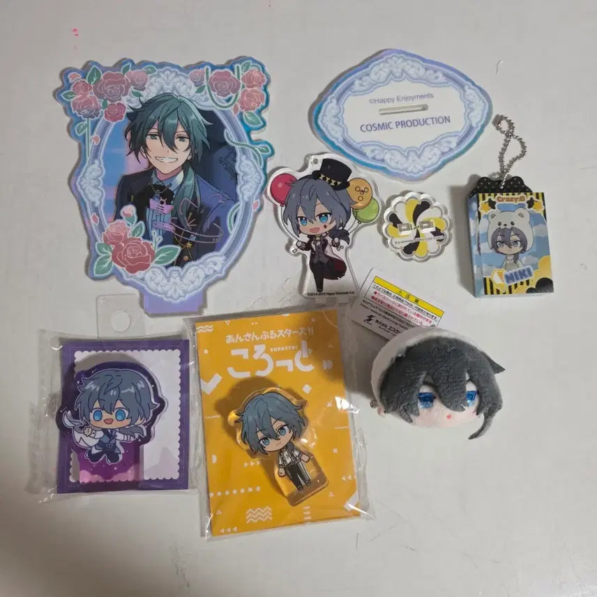 [BUNJANG] Ensemble Stars Shiina Nikki Acrylic Manju Bundle Set / 앙스타 시이나 니키 아크릴 만쥬 등 일괄