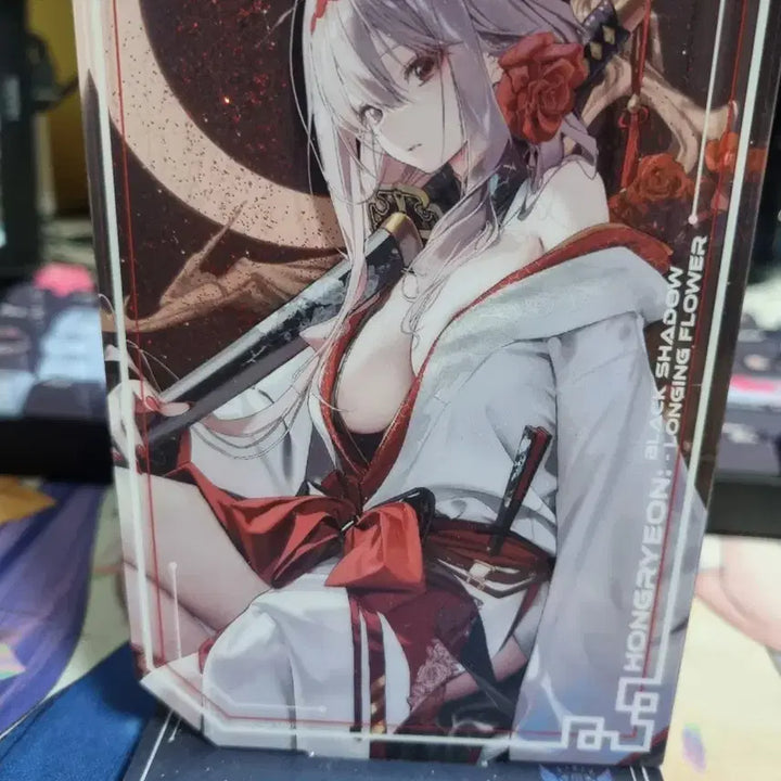 [BUNJANG] Hongryeon Acrylic Block Limited Edition with Stickers / 홍련 아크릴 블럭 한정