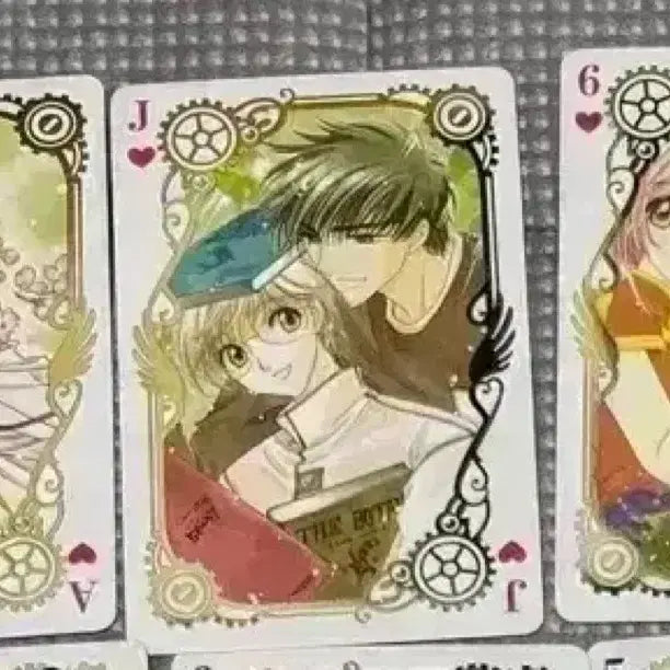 [BUNJANG] CLAMP Exhibition Gilded Trump Cards / 클램프전 금박트럼프카드 개당