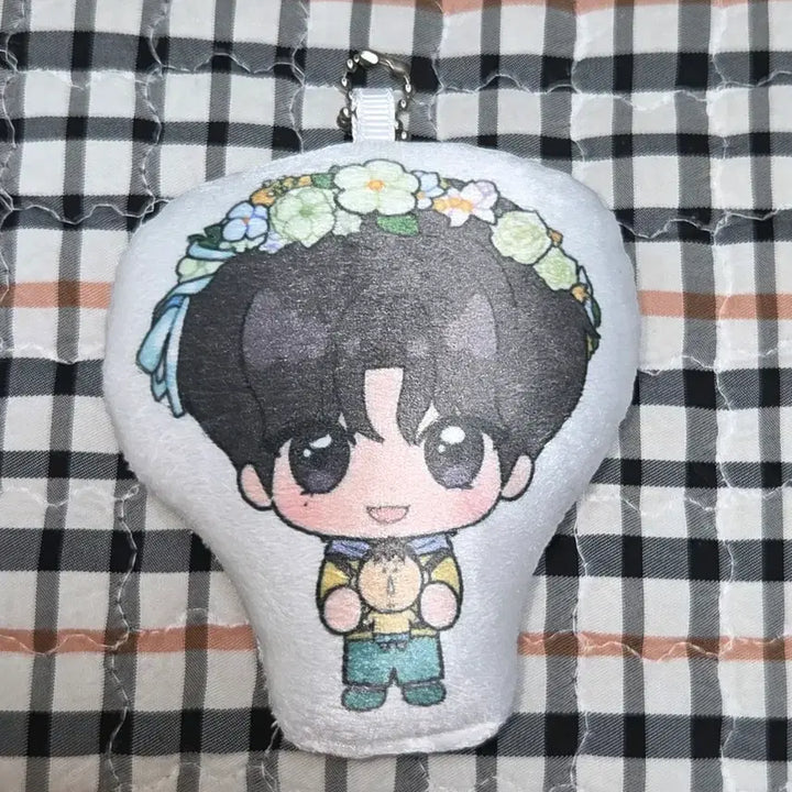 [BUNJANG] Lee Jun-young Cushion Keyring / (재고1개) 배우 이준영 쿠션 키링 맹구준영