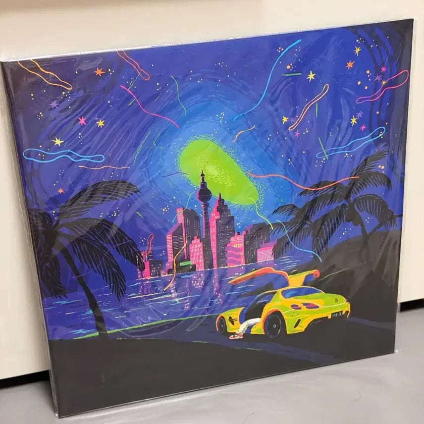 [BUNJANG] The Quiett Glow Forever Splatter Vinyl LP / 더콰이엇 glow forever 스플래터반