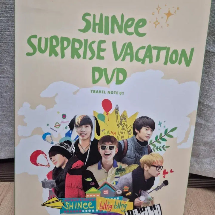 [BUNJANG] SHINee 1 of 1 Surprise Vacation DVD / 샤이니 어느 멋진 날 ㅡ 서프라이즈 베케이션 DVD