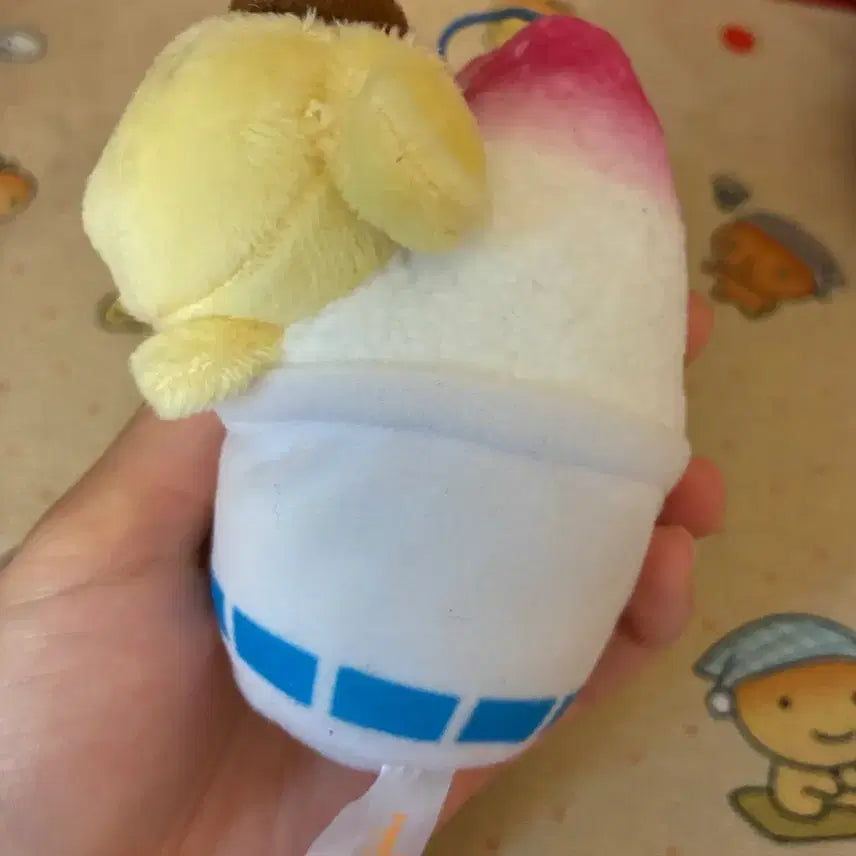 [BUNJANG] Sanrio Pompompurin Bingsu Festival Plush Keychain / 산리오 폼폼푸린 빙수 마츠리 인형 키링