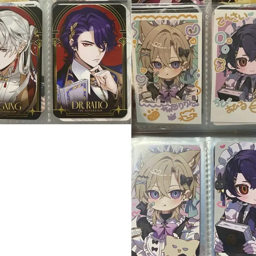 [BUNJANG] Honkai Star Rail Aventurine Luocha (Dan Heng Imbibitor Lunae) Unofficial Photocard Bundle Set / 붕스 스타레일 어벤츄린 레이시오 응성 포카 비공굿