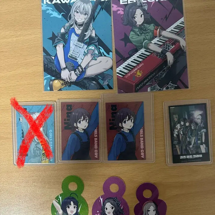 [BUNJANG] Bocchi the Rock! x Collaboration Cafe Paper Goods / 걸즈밴드크라이 콜라보 카페 지류 굿즈